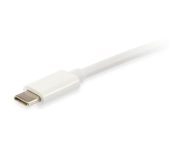 Equip 128351 USB-kabel USB 3.2 Gen 2 (3.1 Gen 2) 1 m USB C 10 Gbit/sek. Hvid