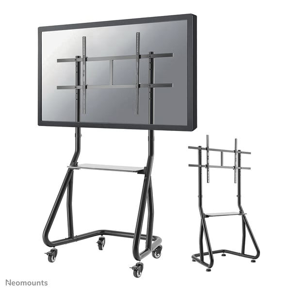Neomounts NS-M3800BLACK multimedialaitteiden kärry ja teline Musta