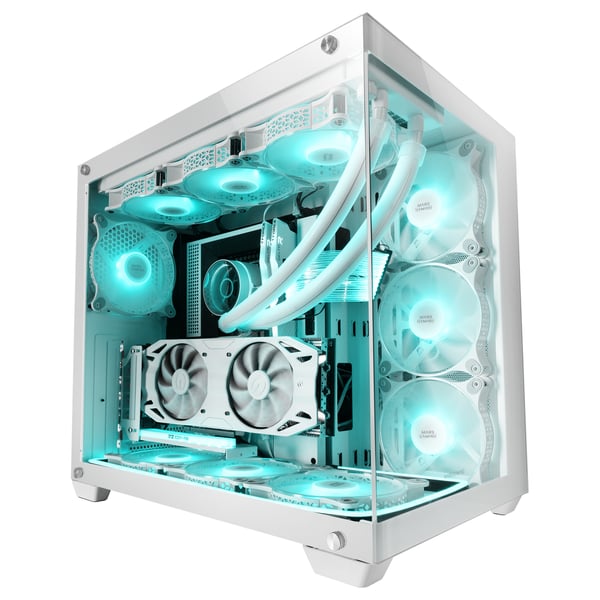 Mars Gaming MCV4 Tower Hvid