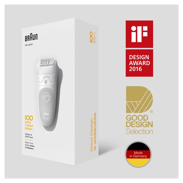 Braun Silk-épil 5 81728163 epilatorer 0 pincetter Vit