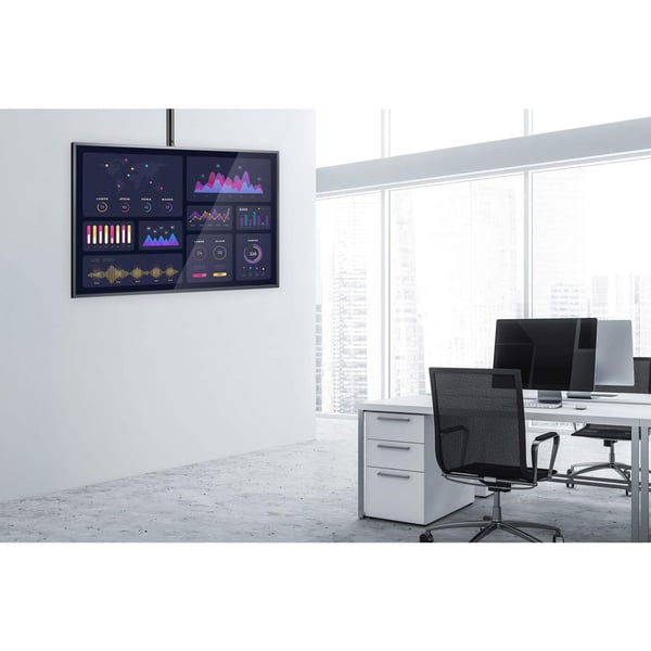 Manhattan 462204 tv-beslag 177,8 cm (70") Sort