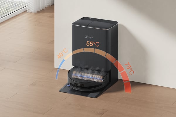 Ecovacs DEEBOT T90 PRO OMNI EU 0,25 L Sort