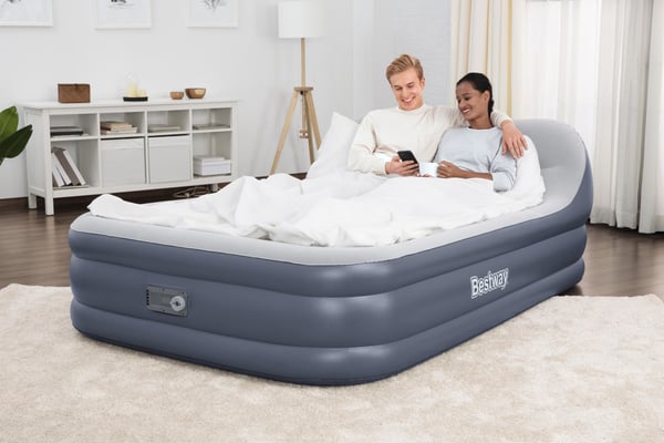 Bestway 67923 luftmadras Dobbelt madras Blå, Grå Unisex