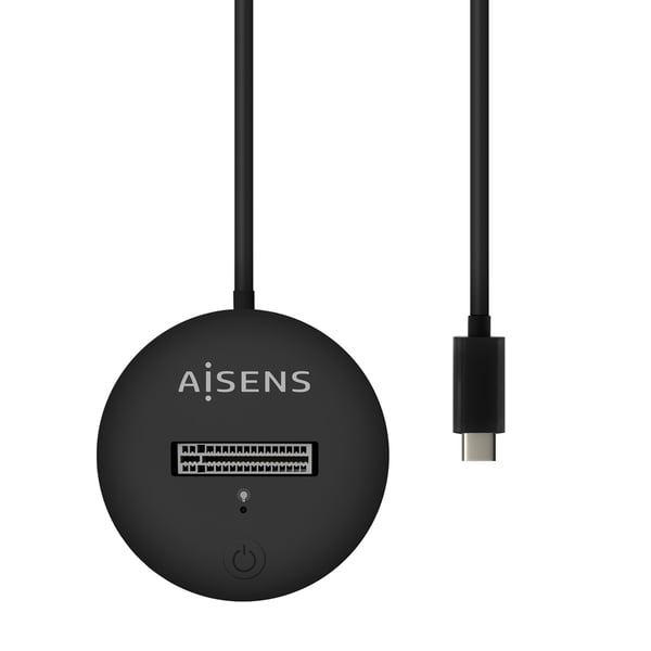 AISENS ASUC-M2D013-BK Hölje för lagringsenheter SSD-inkapsling Svart M.2