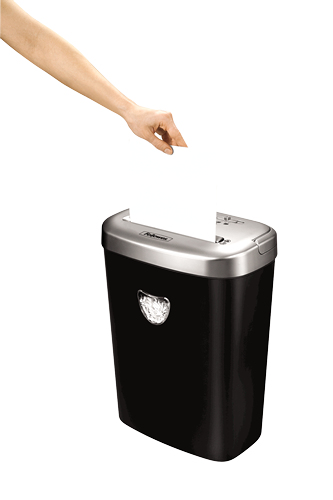 Fellowes 53C paperisilppuri Ristiinleikkaava 22 cm Musta