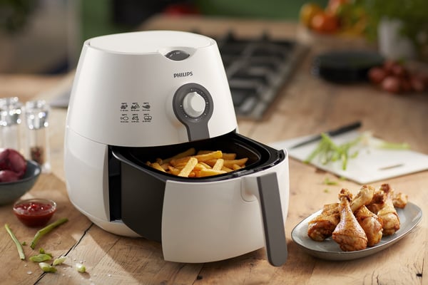 Philips Daily Collection Vähärasvainen Airfryer-friteerauskeitin Rapid Air -tekniikalla