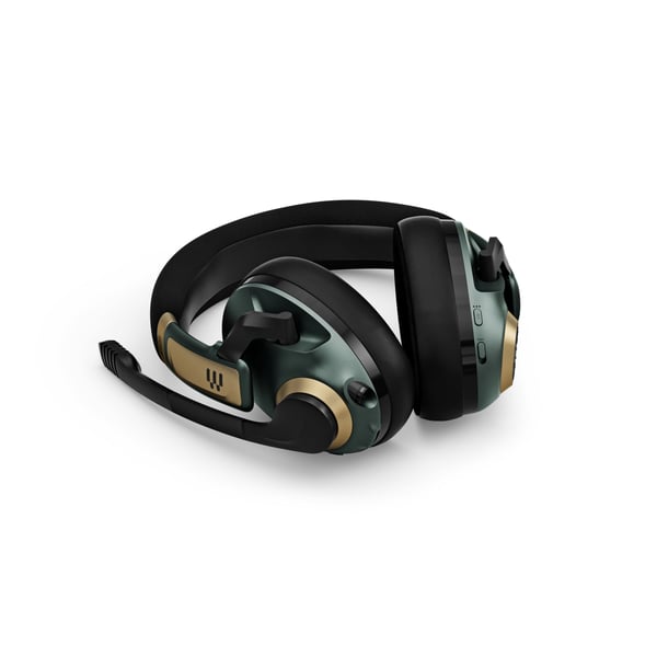 EPOS H3PRO Hybrid Kuulokkeet Langaton Pääpanta Pelaaminen Bluetooth Musta, Kulta, Vihreä