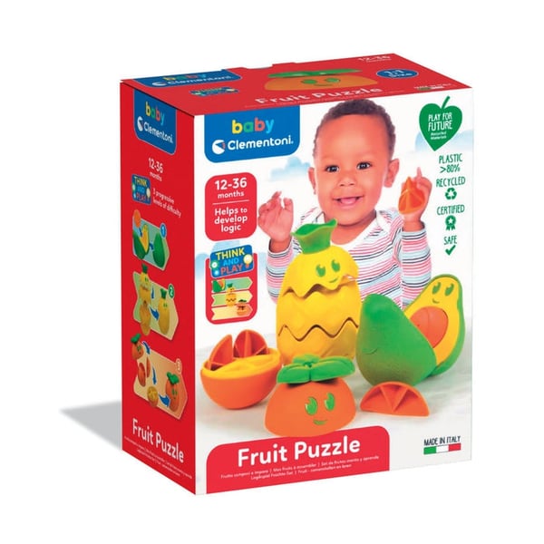 Baby 17686 puslespil Blok puslespil 4 stk Mad og drikkevarer