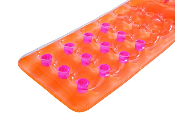 Bestway 43015 pool- och badmadrass Grön, Transparent, Gul Vinyl