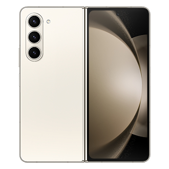 Samsung Galaxy Z Fold5 SM-F946B 19,3 cm (7.6") Dual SIM Android 13 5G USB Type-C 12 GB 512 GB 4400 mAh Cremefarvet