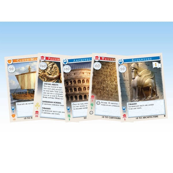 Asmodee Mega Empires: The West Lautapeli