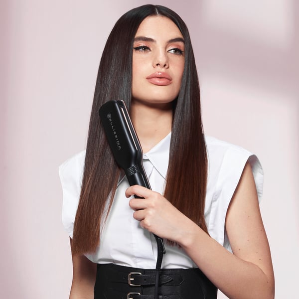 Bellissima 11878 hårstyler Glattejern Varm Sort, Rose 67 W 1,8 m