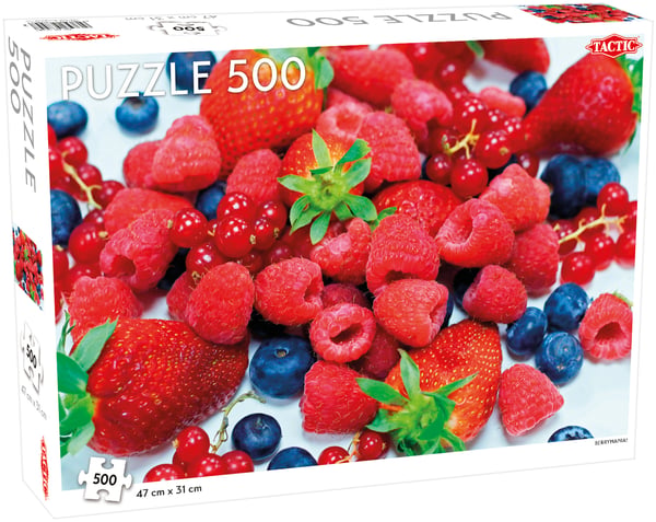 Tactic Lover's Special: Berrymania! - 500 pcs Puslespil 500 stk Mad og drikkevarer