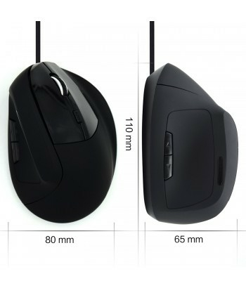 Ewent EW3157 hiiri Office Oikeakätinen USB A-tyyppi Optinen 1800 DPI