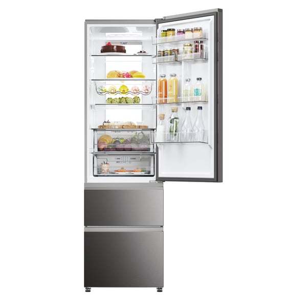 Haier HTW7620CNMP Fritstående 414 L Sort