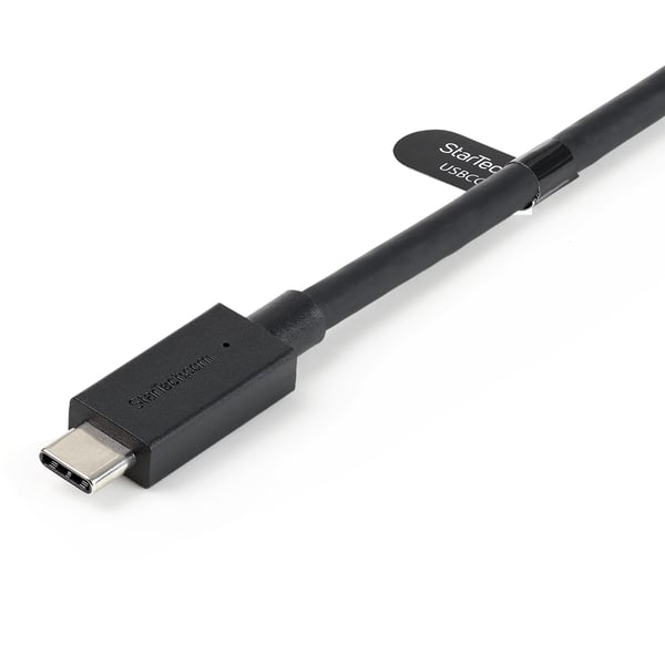 StarTech.com USBCCADP USB-kabel USB 3.2 Gen 2 (3.1 Gen 2) 1 m USB C 10 Gbit/sek. 100 W Sort