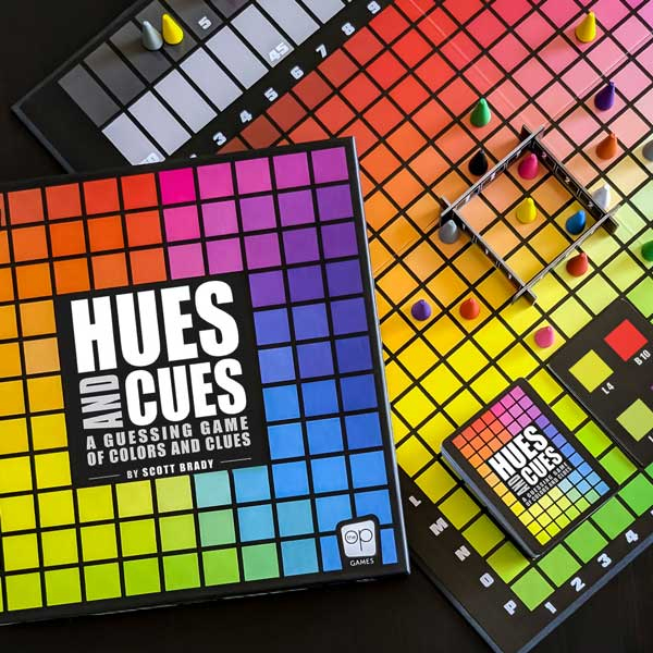 Asmodee Hues and Cues Lautapeli Oppiminen