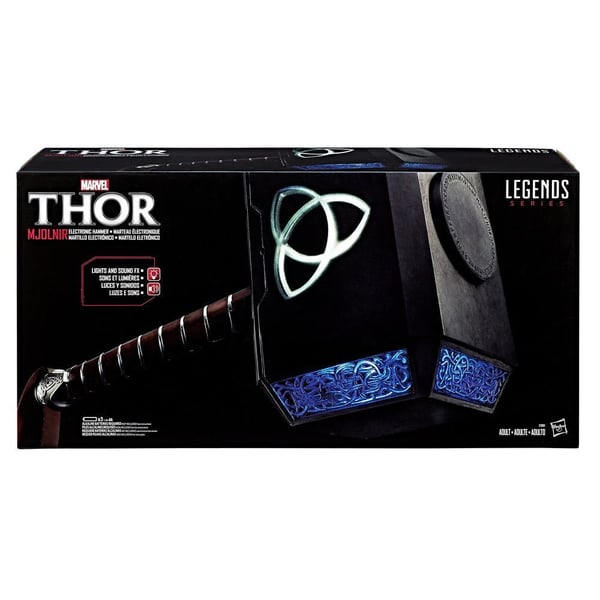 Hasbro Marvel Legends Series Mjolnir Electronic Hammer