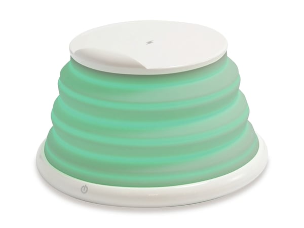 Conceptronic GORGON02W mobiililaitteen laturi Universaali Valkoinen USB Langaton lataaminen Pikalataus Sisätila