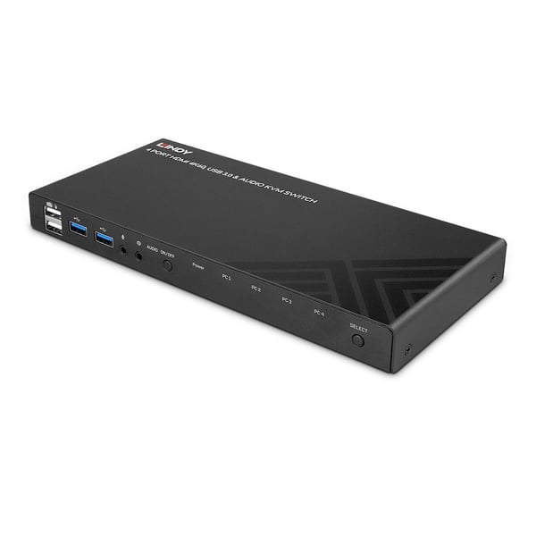 Lindy 39313 KVM-switchar Svart