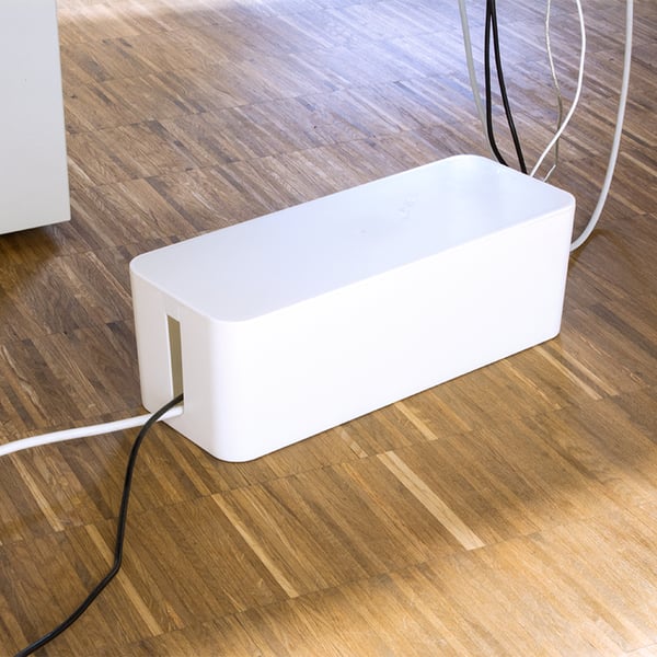 LogiLink KAB0063 kabelorganisator Kabelboks Hvid 1 stk