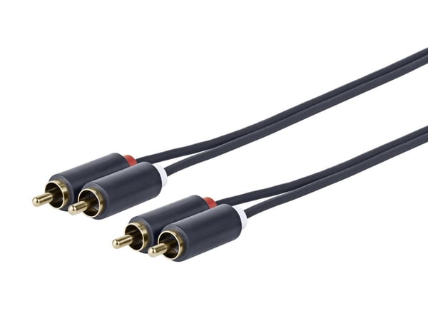 Vivolink PRORCARCA20 lydkabel 20 m 2 x RCA Sort
