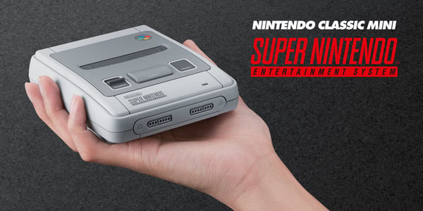 Nintendo Classic Mini: Super Entertainment System Grå