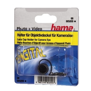 Hama Lens Cap Holder objektivdæksel Digitalt kamera Sort