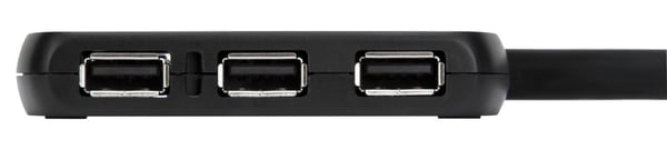 Targus ACH114EU gränssnittshubbar USB 2.0 480 Mbit/s Svart