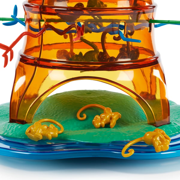 Mattel Games Tumblin' Monkeys Rockin' Tree Party-spil til børn, familie og spilaftener