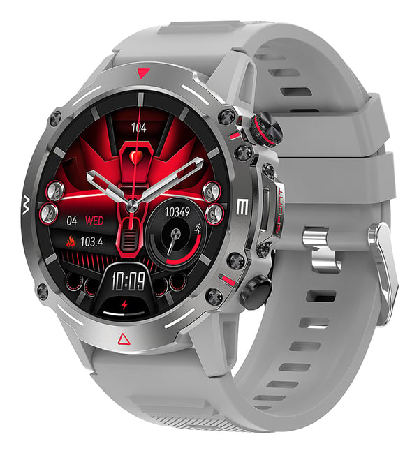 Trevi T-FIT 510 A 3,63 cm (1.43") AMOLED Digital 466 x 466 pixel Berøringsskærm Grå