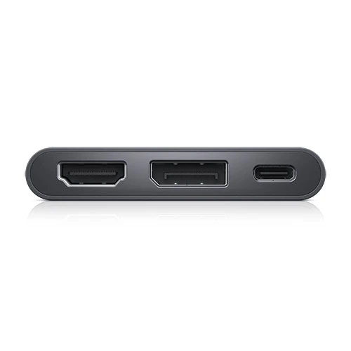 DELL Dell-adaptern USB-C till HDMI/DP med strömgenomströmning