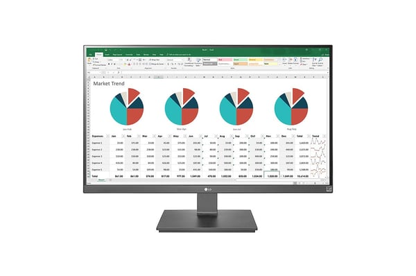 LG 27UK670P-B platta pc-skärmar 68,6 cm (27") 3840 x 2160 pixlar 4K Ultra HD LCD Svart