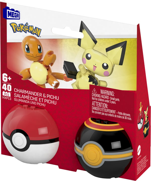 MEGA Pokémon Charmander & Pichu