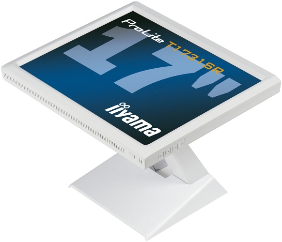 iiyama ProLite T1731SR-1 platta pc-skärmar 43,2 cm (17") 1280 x 1024 pixlar LED Pekskärm Bordsskiva Vit