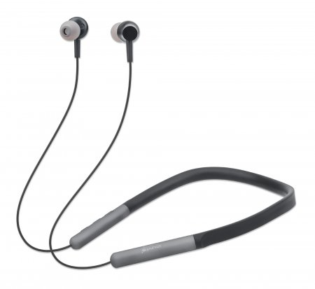 Manhattan 179805 hörlur och headset Trådlös I öra Samtal/musik Micro-USB Bluetooth Svart