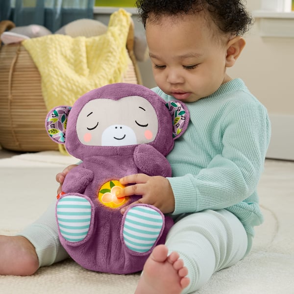 Fisher-Price Soothe 'n Snuggle Purple Monkey