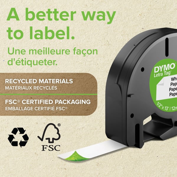 DYMO LetraTag LT-100T + Tape etikettitulostin Suoralämpö 180 x 180 DPI AZERTY