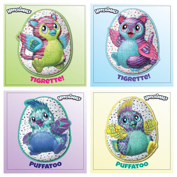 Games CGI KPZ Hatchimals Puzzle Egg ImgD GML Pussel 46 styck Leksak