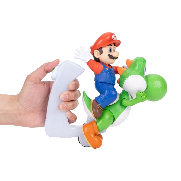 Super Mario The Galaxy Movie Mario Riding Yoshi 8"