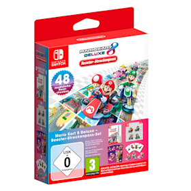 Nintendo Mario Kart 8 Deluxe – Booster Course Pass Indhold, der kan downloades i videospil (DLC) Nintendo Switch Tysk, Hollandsk, Engelsk, Spansk, Fransk, Italiensk, Japansk, Portugisisk, Russisk