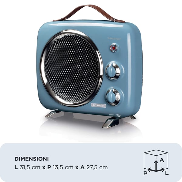Ariete 0808/05 Sisätila Vaaleansininen 2000 W Sähkökäyttöinen lämpötuuletin