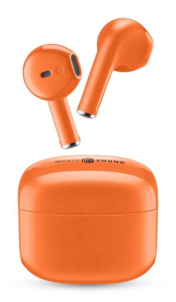 Music Sound Swag Headset True Wireless Stereo (TWS) I öra Samtal/musik Bluetooth Orange