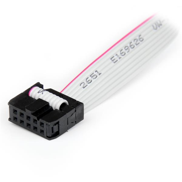 StarTech.com 2 IDC - 2 DB-9, F/M 2 x DB-9 2 x IDC Silver, Vit
