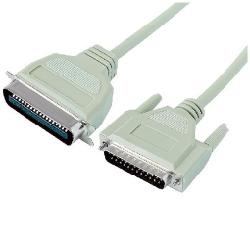 Nilox EPP/ECP (IEEE-1284) 5m D-Sub 25M - HPCN 36M seriella kablar Vit