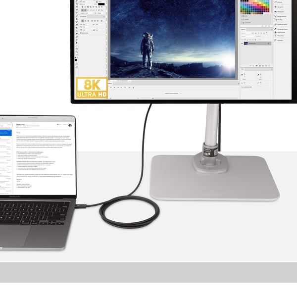 StarTech.com 2 m Aktiv Thunderbolt 4-kabel, 40 Gbit/s, 100W PD, USB4 - USB-kabel - 24-stifts USB-C (M