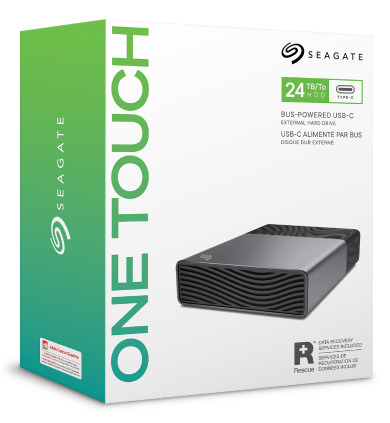 Seagate One Touch STNB16000400 ulkoinen kovalevy 16 TB USB Type-C Tummanharmaa