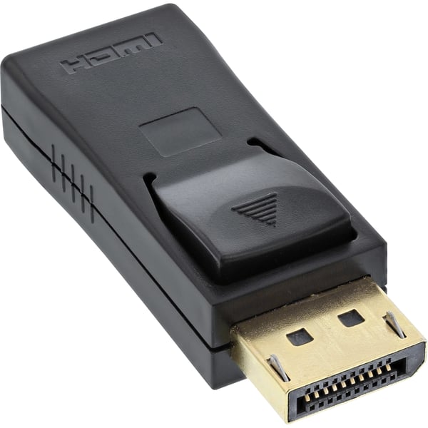 InLine 17198J videokabel adapter DisplayPort male HDMI Sort