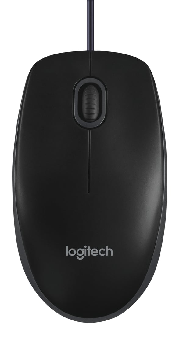 Logitech B100 hiiri Office Molempikätinen USB A-tyyppi Optinen 800 DPI