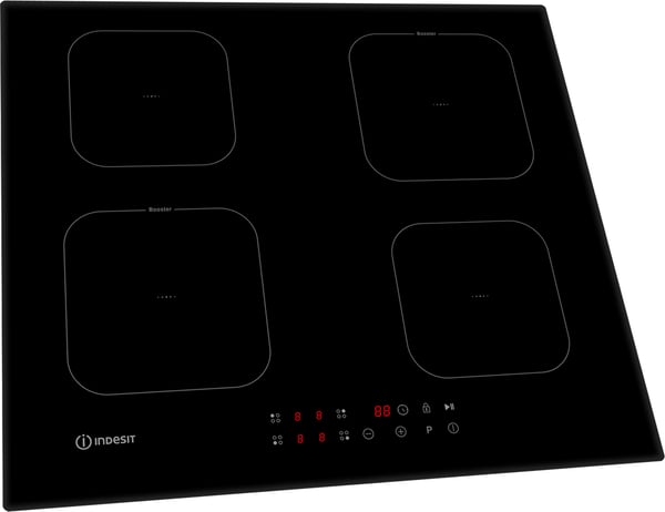Indesit IS F 18Q60 NE Sort Bordplade 59 cm Zone induktionskogeplade 4 zone(s)